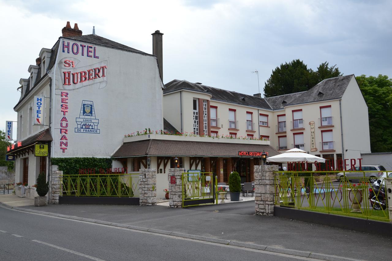 Logis Hotel Saint-Hubert Cour-Cheverny Exterior foto